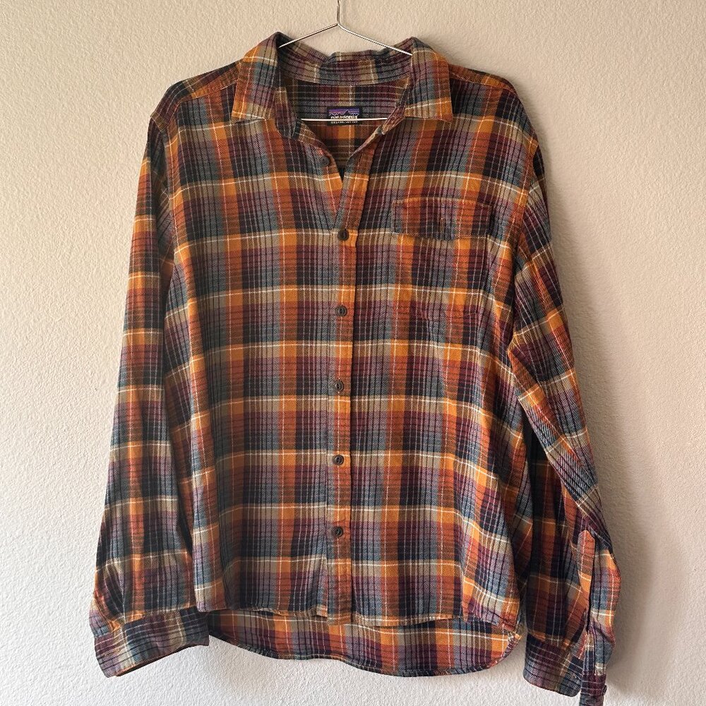 Men's Long-Sleeved Lightweight Fjord Flannel Shirt